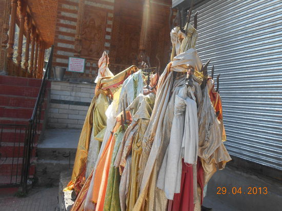 Der kleine Tempel mit den Dreizacken