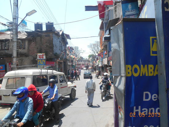 ... mit dem üblichen Verkehr