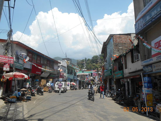 Heiss - Die Frische der Berge fehlt hier unten (500m Unterschied!).