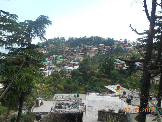 Blick auf McLeod Ganj