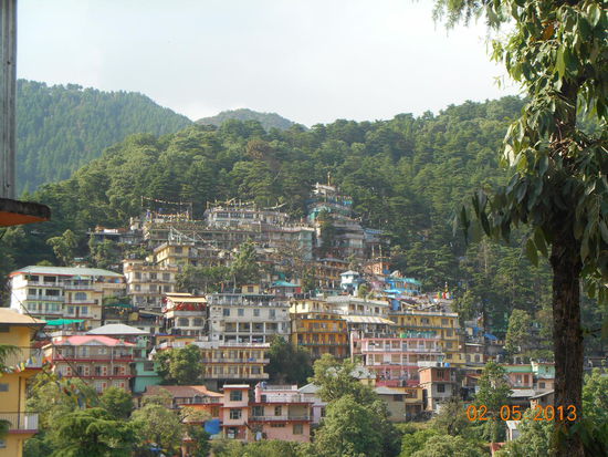 Irgendwo dort war unser Gasthaus