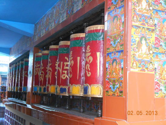 Buddhistische Gebetsrollen