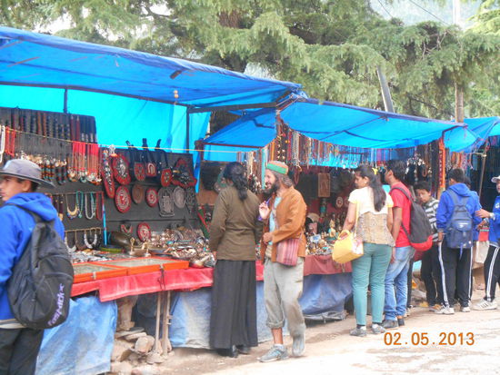 Verkaufsstände überall