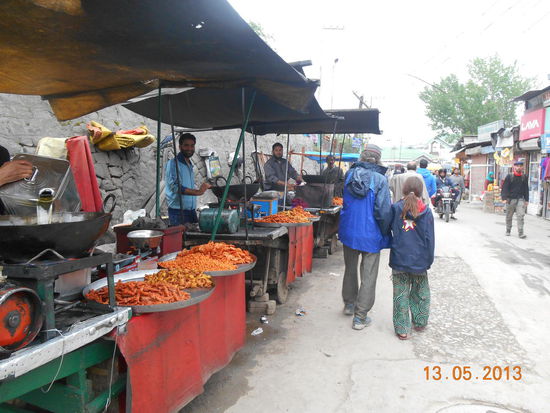 Pakora in verschiedenen Variationen