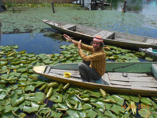 Hakan beim Angeln - natürlich ohne Erfolg!