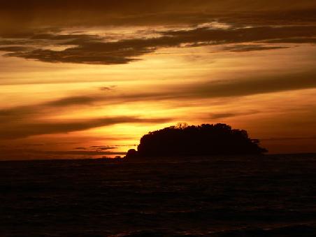 Sunset at Lonely Beach