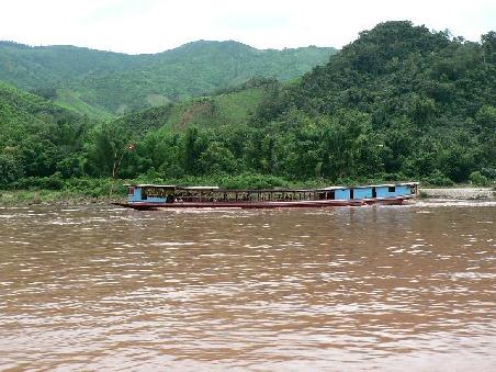 unser mit Abstand langsamstes Transportmittel in Asien