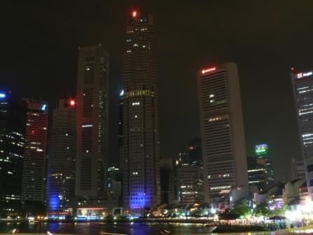 Singapur bei Nacht