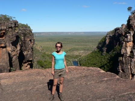 Top of Jim Jim Falls