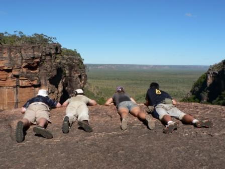 Top of Jim Jim Falls