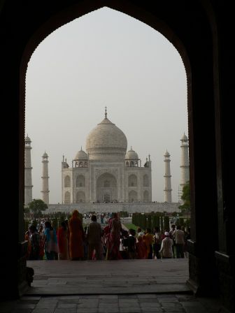 Monoment der Liebe (Taj Mahal)