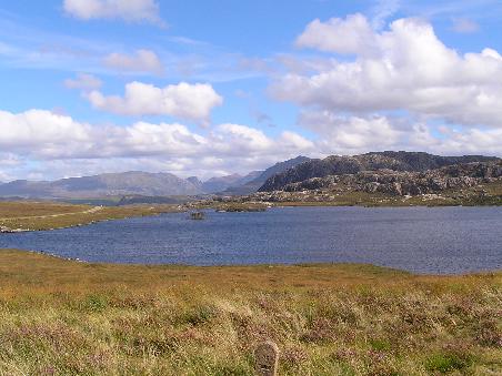 Landschaft in den Highlands