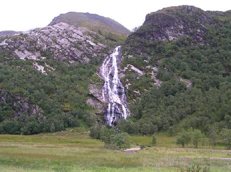 Wasserfall bei Glen Nevis