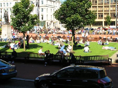 George Square in Glasgow
