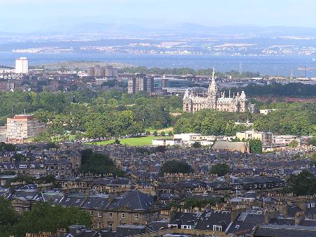 Ausblick vom Edinburgh Castle