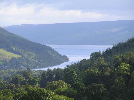 Blick auf Loch Ness