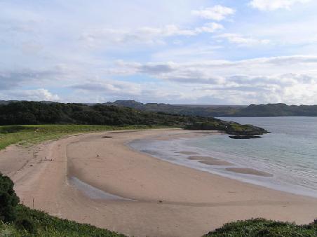 Sandstrand in Gairloch