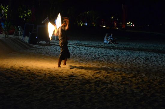 Master of the fire...