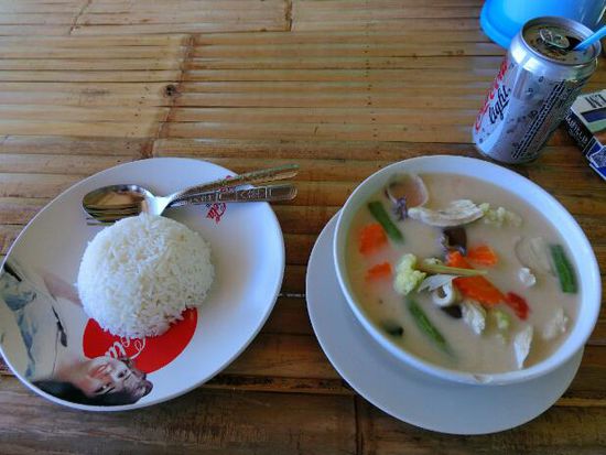 Red Curry Suppe......diesmal not spicy.....