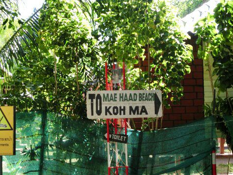 Der Strand von Koh Ma.....