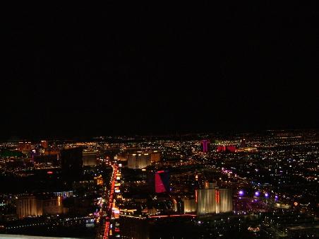 Von der Aussichtsplattform des Stratosphere Towers
