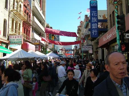 Sehr voll in Chinatown
