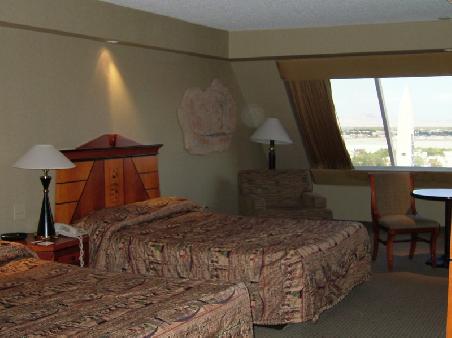 Unser Zimmer im Luxor