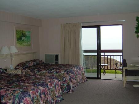 Unser riesiges Zimmer im Best Western Shore Cliff Lodge