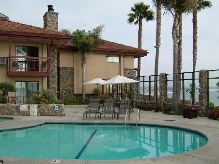 Der Pool des Hotels