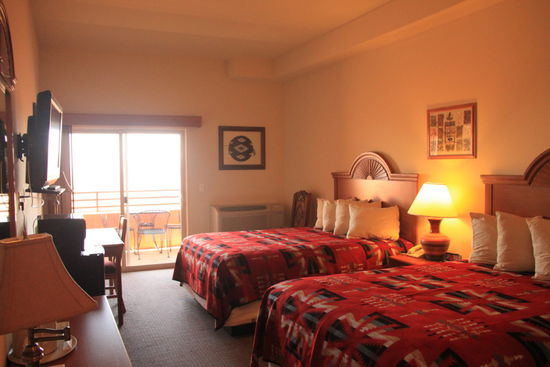 Hotelzimmer im "The View Hotel"