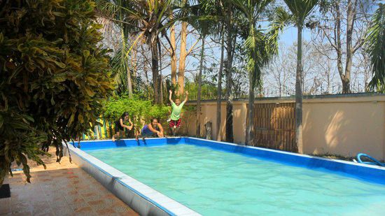 Und hier die Rückseite des Hauses. Na, das sieht doch gut aus.