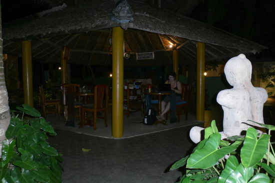 Abends in unserem Resort