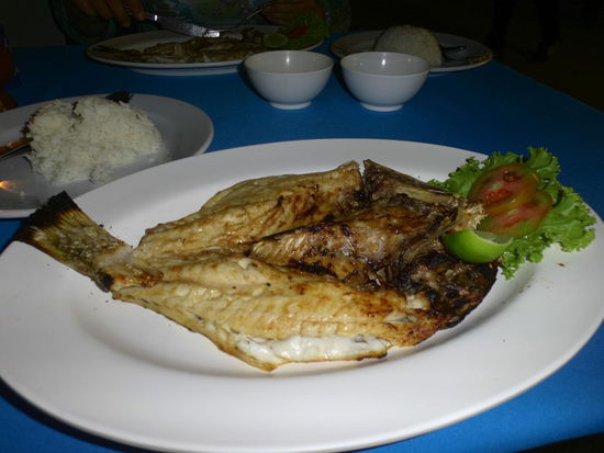 Red Snapper gegrillt