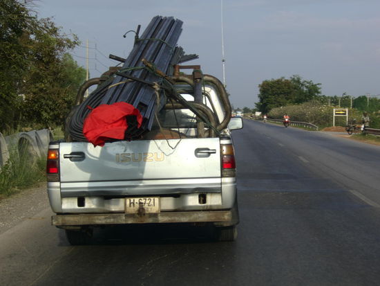 Ladungssicherung auf dem Highway