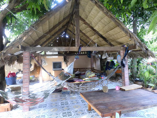 Chill-out Area auf unserem Hof