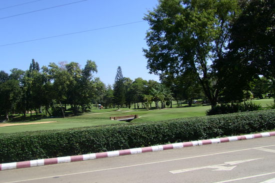 Golfplatz innerhalb der Parkanlage