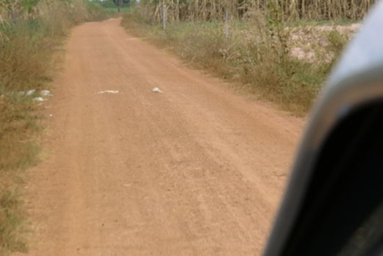 So sahen die Straßen danach aus. Abkürzung halt.