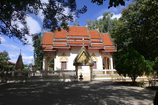 Der Wat, in dem die Trauerfeier vollzogen wurde