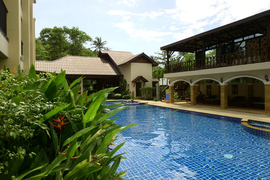 Blick von unserer Terrasse