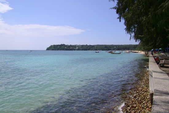 Blick entlang der Promenade