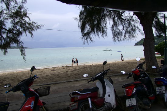 Rawai Beach. Zum Baden nicht so toll.