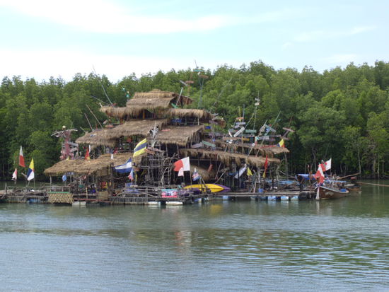 Hausboot am Ban Mo Nae