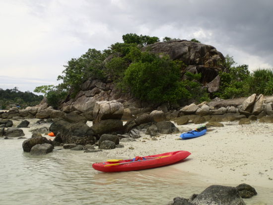 Mit dem Kanu nach Koh Kra