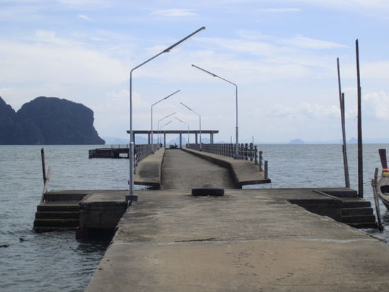 Pier in der Nähe von Ban Tung