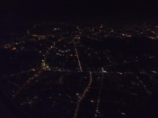 Anflug auf Bangkok