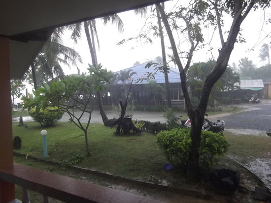 es regnet mal wieder...