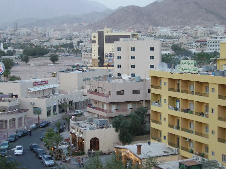 Blick auf Aqaba