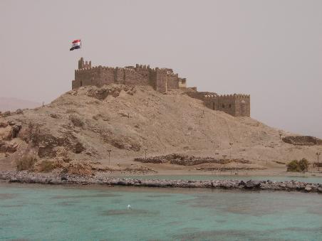 Pharaoinsel auf ägyptischer Seite