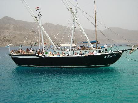 Segelboote im Roten Meer