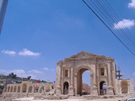 Eingang von Jerash